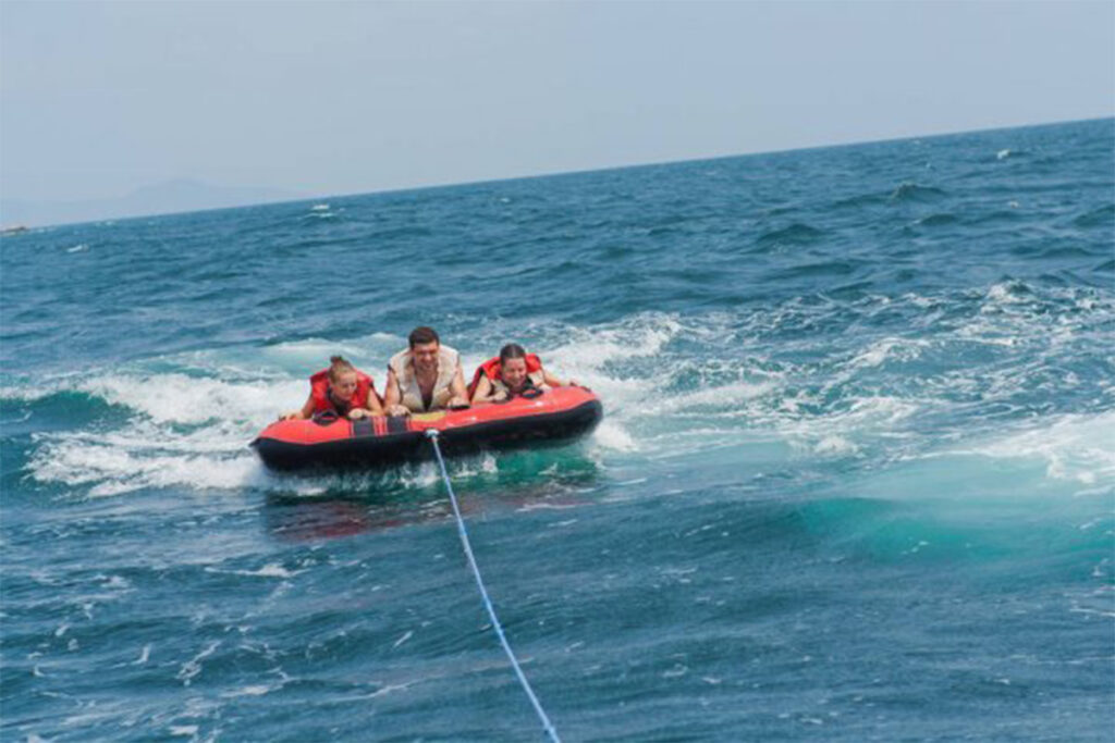 Bumper boat ride goa | Water sports package