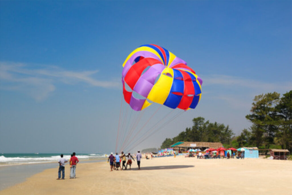 parasailing ride in goa | water sports package in Goa